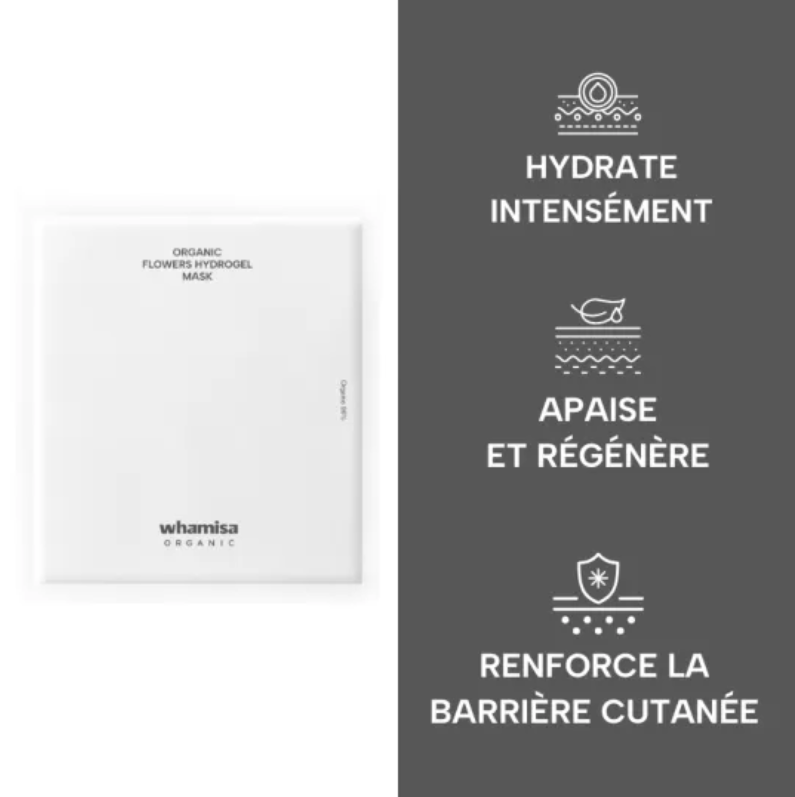 Miniature : MASQUE HYDROGEL AUX FLEURS BIO