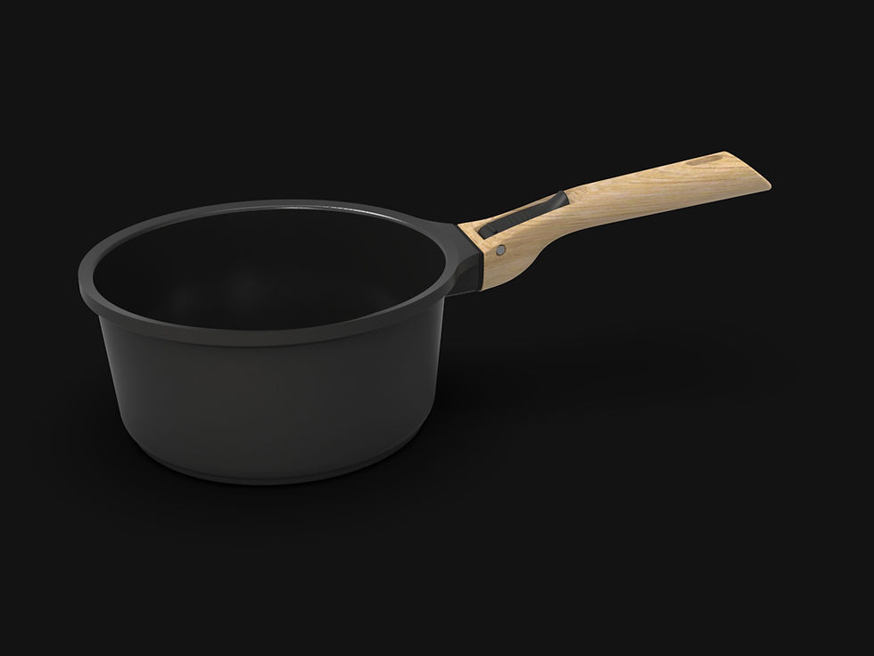 Miniature : CASSEROLE 20CM NOIR COOKUT