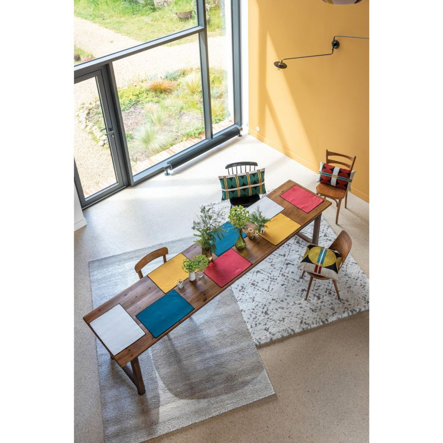 LOT DE 2 SETS DE TABLE VIVARAISE BLEUS