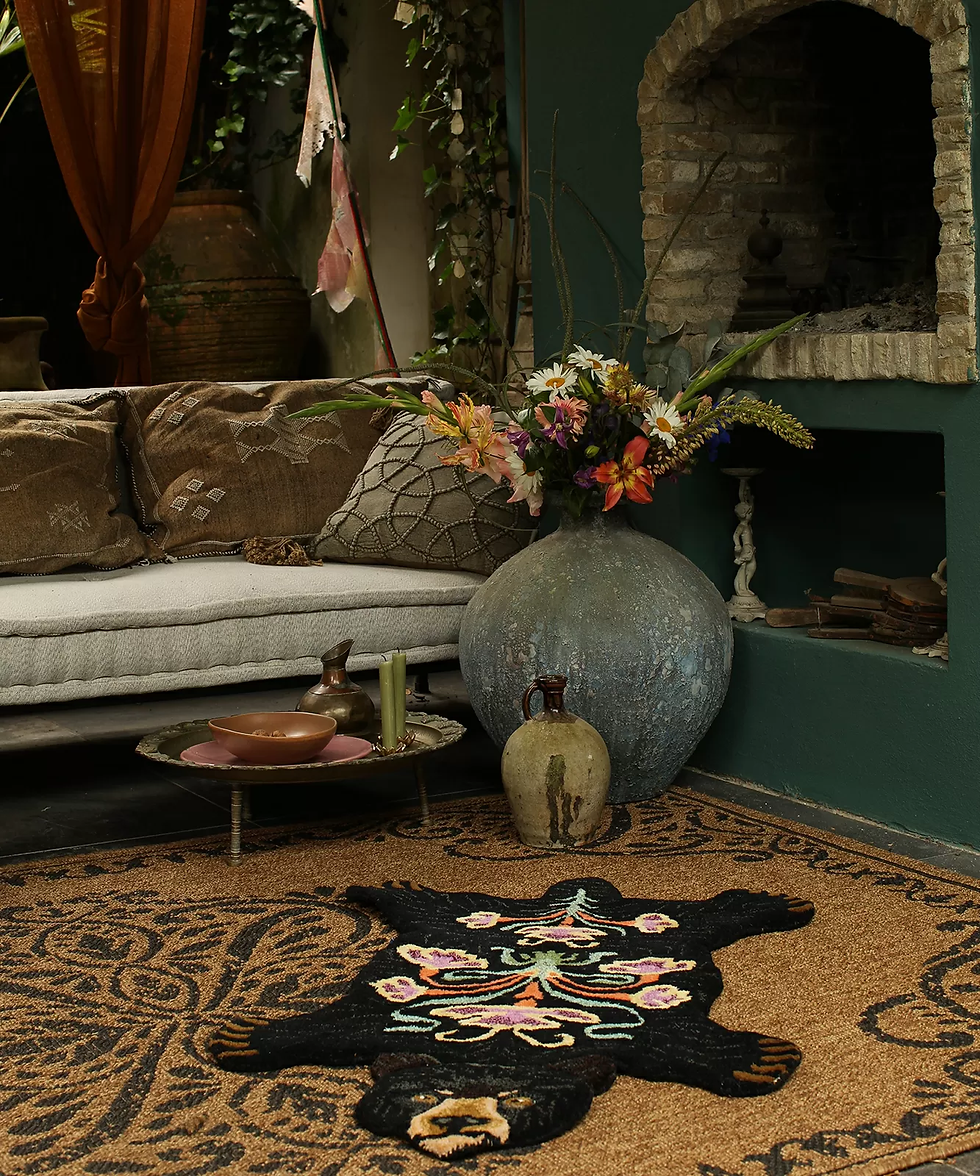 Miniature : TAPIS BLACK BEAR SMALL