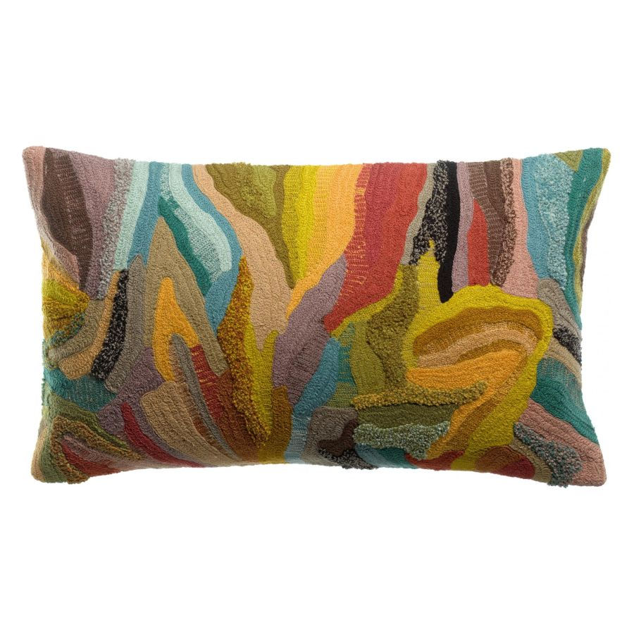COUSSIN BRODÉ RECTANGLE