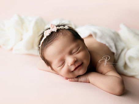 Newborn| Daddy's Girl | Gibsonville North Carolina Newborn Photographer