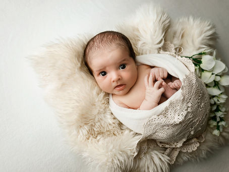 Newborn| Hello, Sweet Eyes| Gibsonville NC Newborn Photographer
