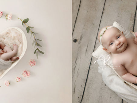 Milestone Session | All the Hearts | Gibsonville North Carolina Baby Photographer