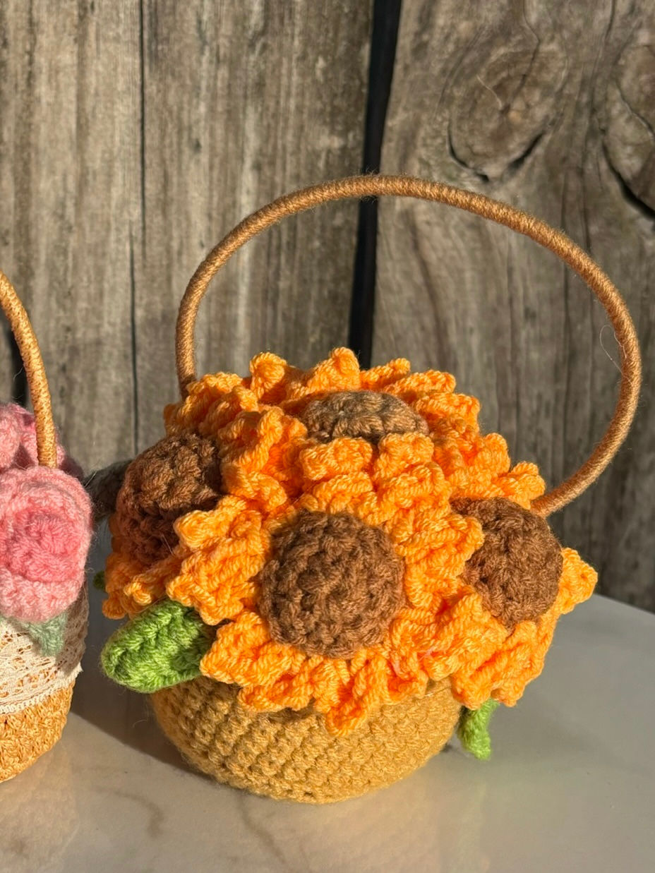 Thumbnail: Crochet Decor Flower Pot
