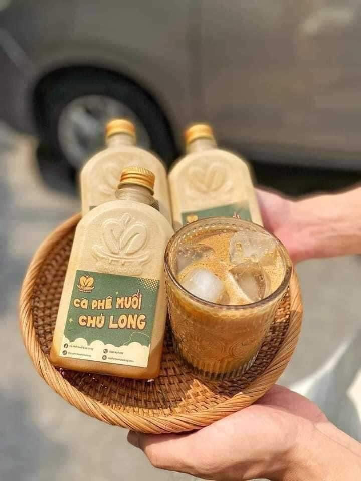 Hình thu nhỏ: Cà Phê Muối Chú Long (4 chai)