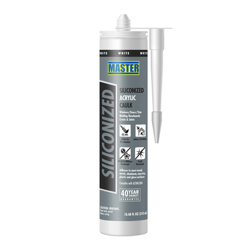 SILICONIZED ACRYLIC CAULK masterpaintspr