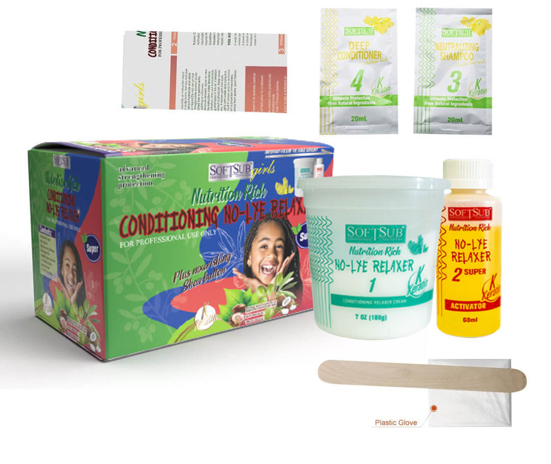SOFTSUB GIRLS CONDITIONING NO LYE RELAXER - SUPER