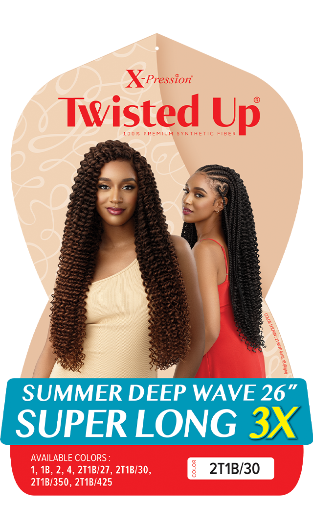 縮圖：OUTRE X-PRESSION 3X SUMMER DEEP WAVE 26"