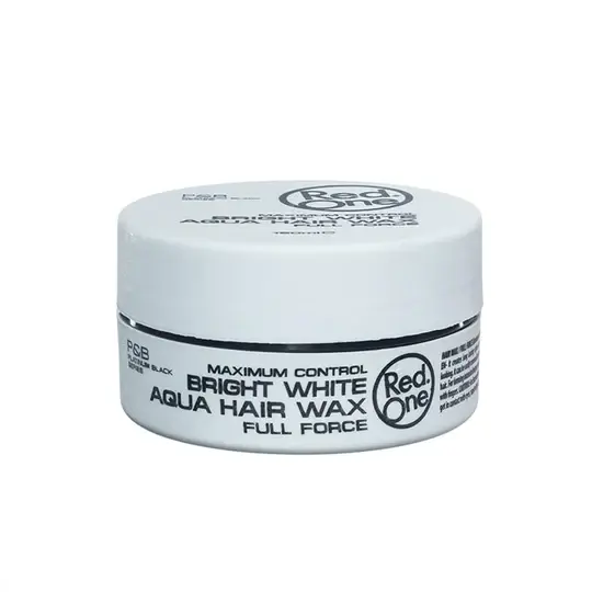 Miniatura: RED ONE BRIGHT WHITE AQUA HAIR GEL WAX 16141