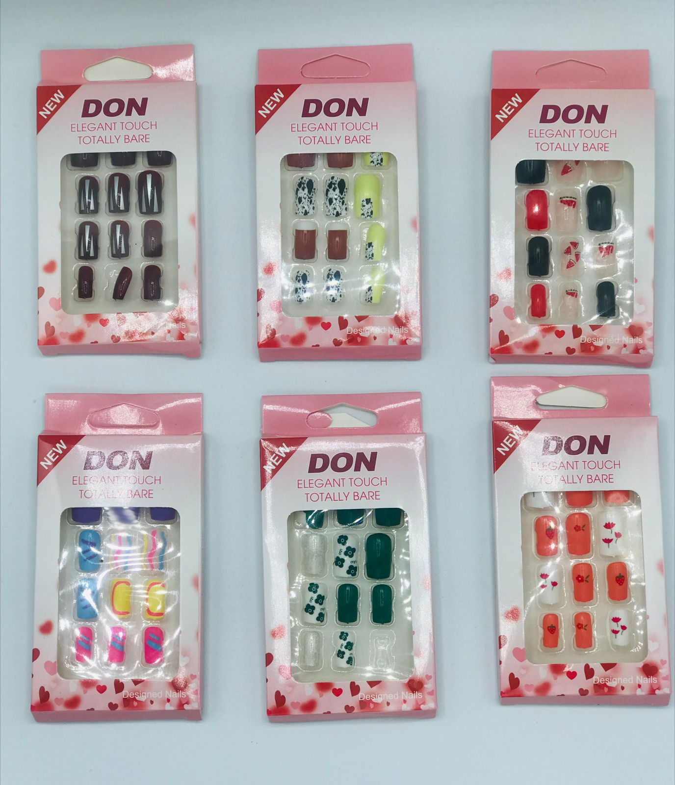 DON ELEGANT TOUCH  DESIGNED NAILS AST