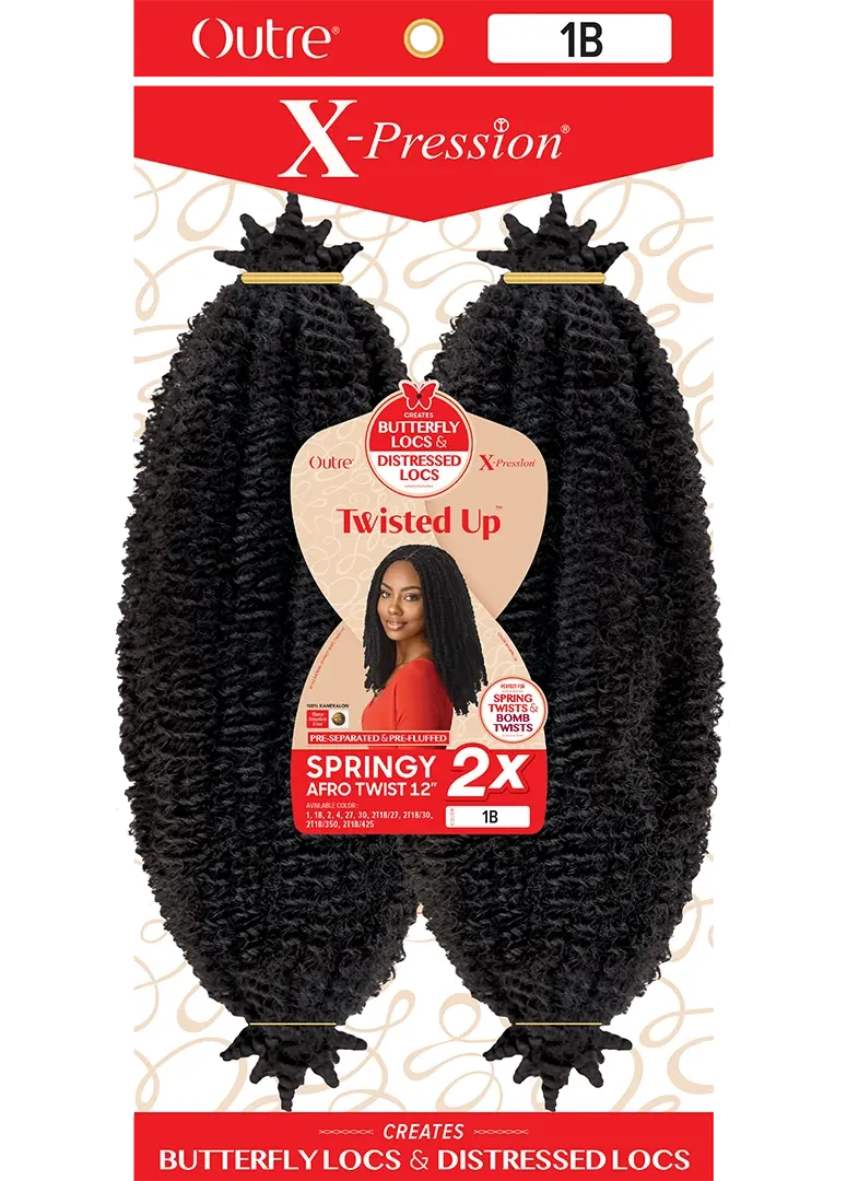 Miniatura: OUTRE X-PRESSION SPRINGY AFRO TWIST 12" 2X