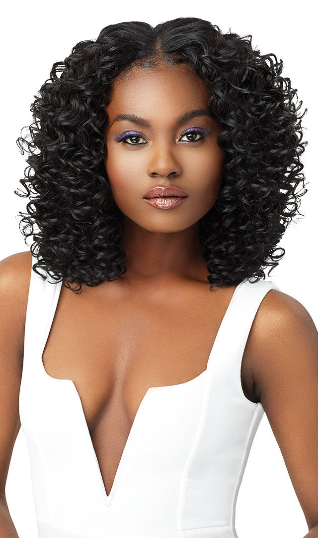 OUTRE PREMIUM PURPLE PACK HUMAN HAIR PREMIUM BLEND BOUNCE CURL LONG
