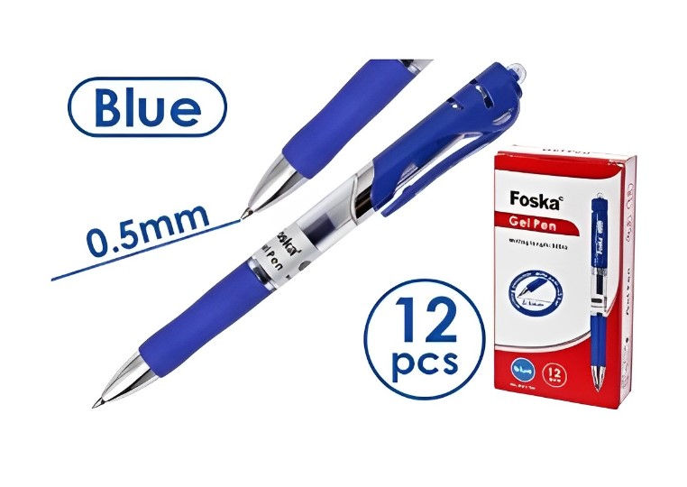 FOSKA GEL PEN 12PCS