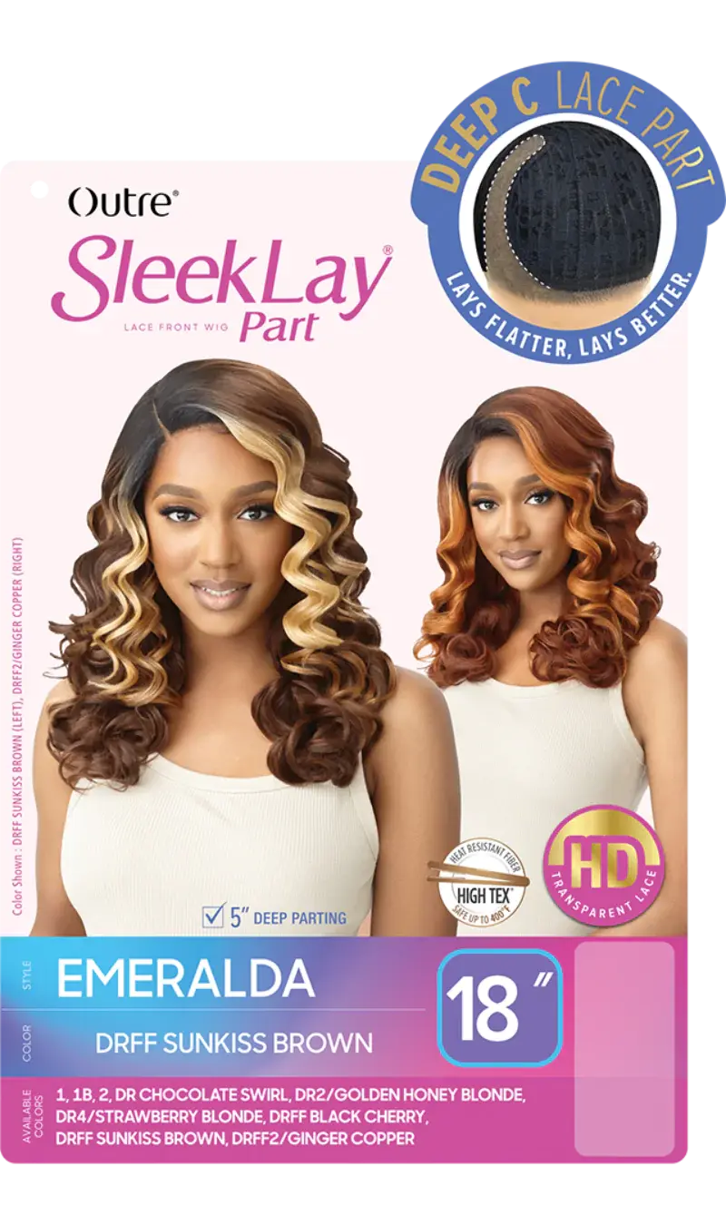 Miniatura: OUTRE SLEEKLAY LACE FRONT WIG EMERALDA 18"