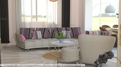 Salon contemporain