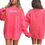 Thumbnail: Sunni hunni, sunny hunny, Beach wear, surf wear, girly sweater, surf sweater, cozy sweater, relaxed fit crewneck sweater, col