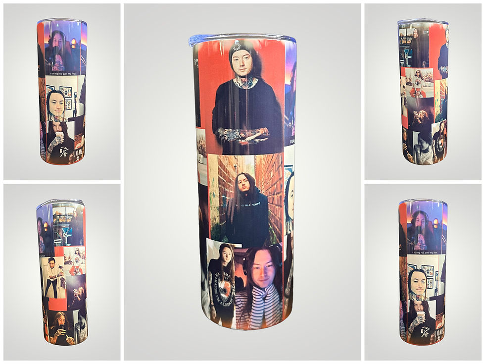 Thumbnail: Custom photo tumblers