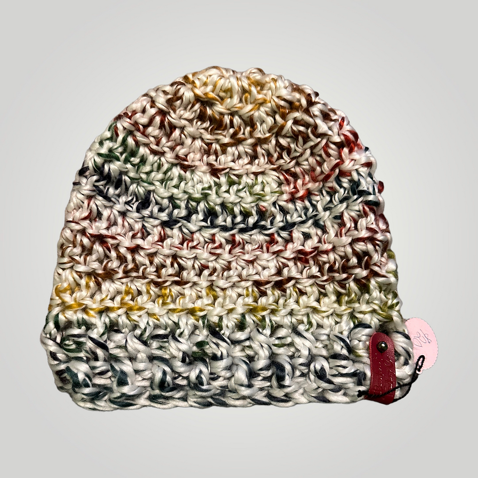 Thumbnail: Chunky Messy Bun Twist Brim Hat
