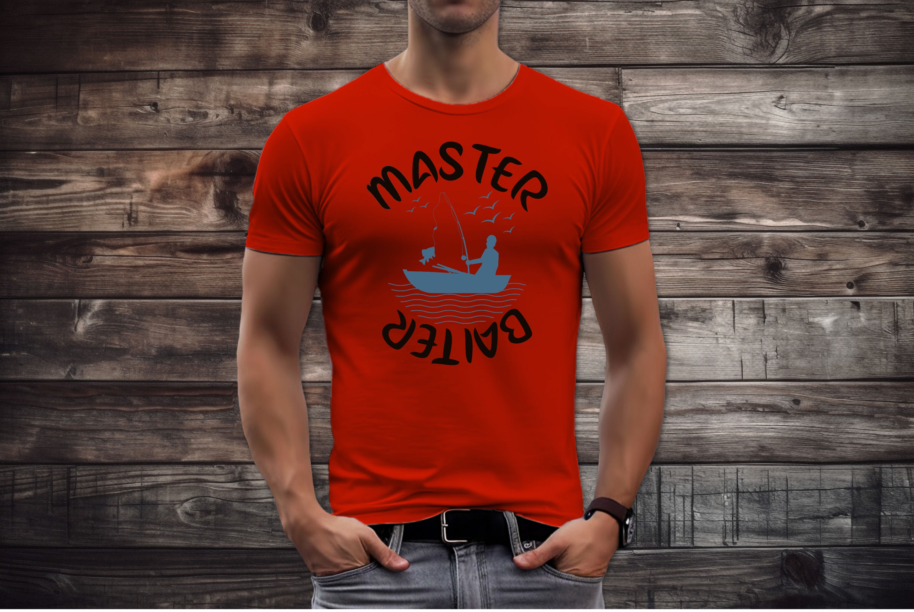 Master Baiter Fisherman Tee