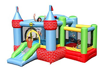 Bouncy Castle w_ ballpit side