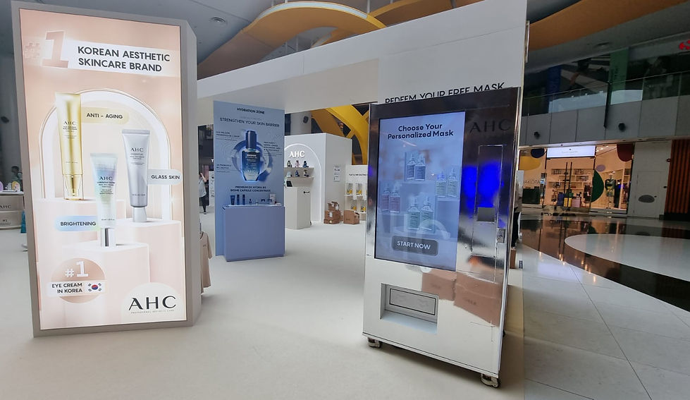 interactive vending machine rental