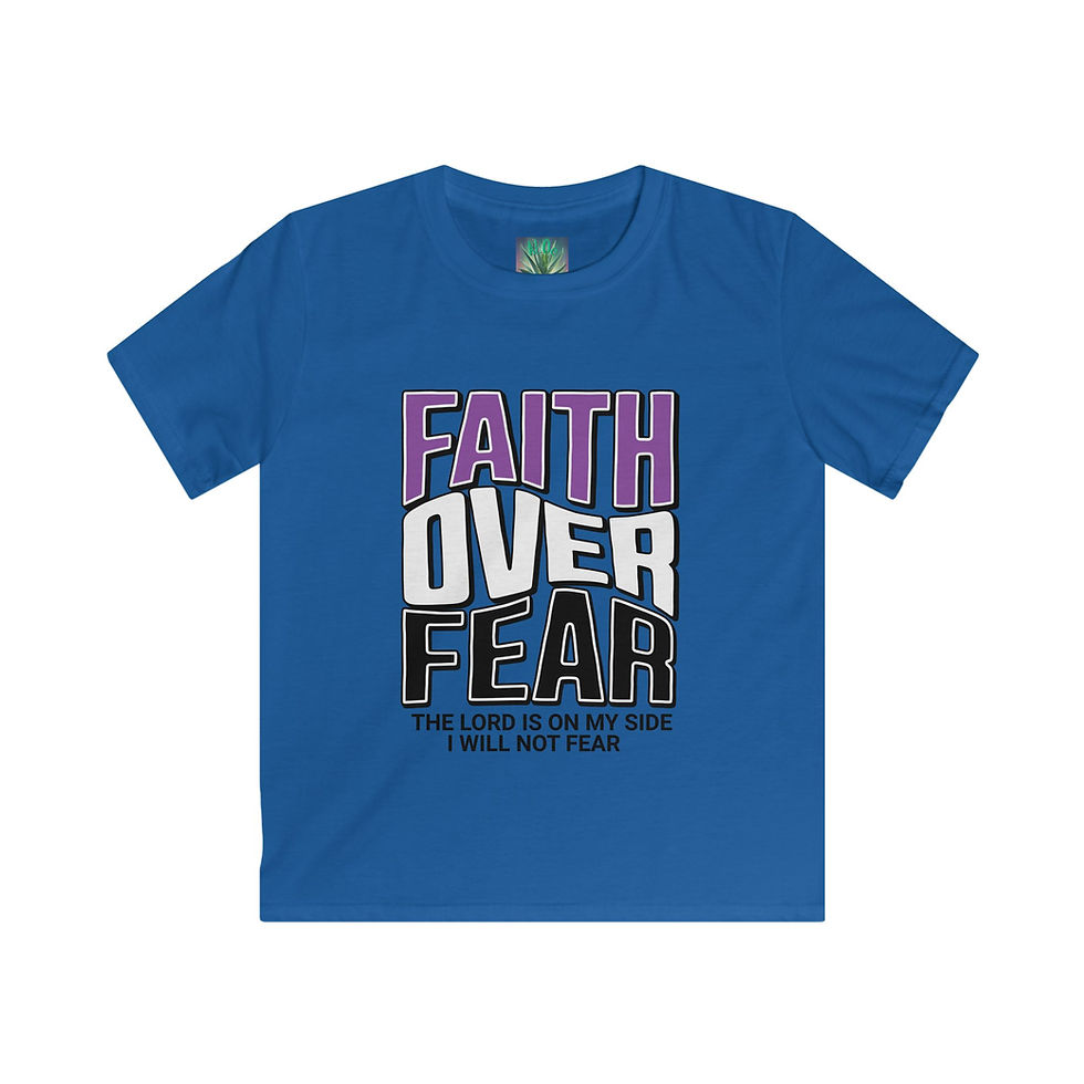 Thumbnail: Kids Faith Over Fear Tee