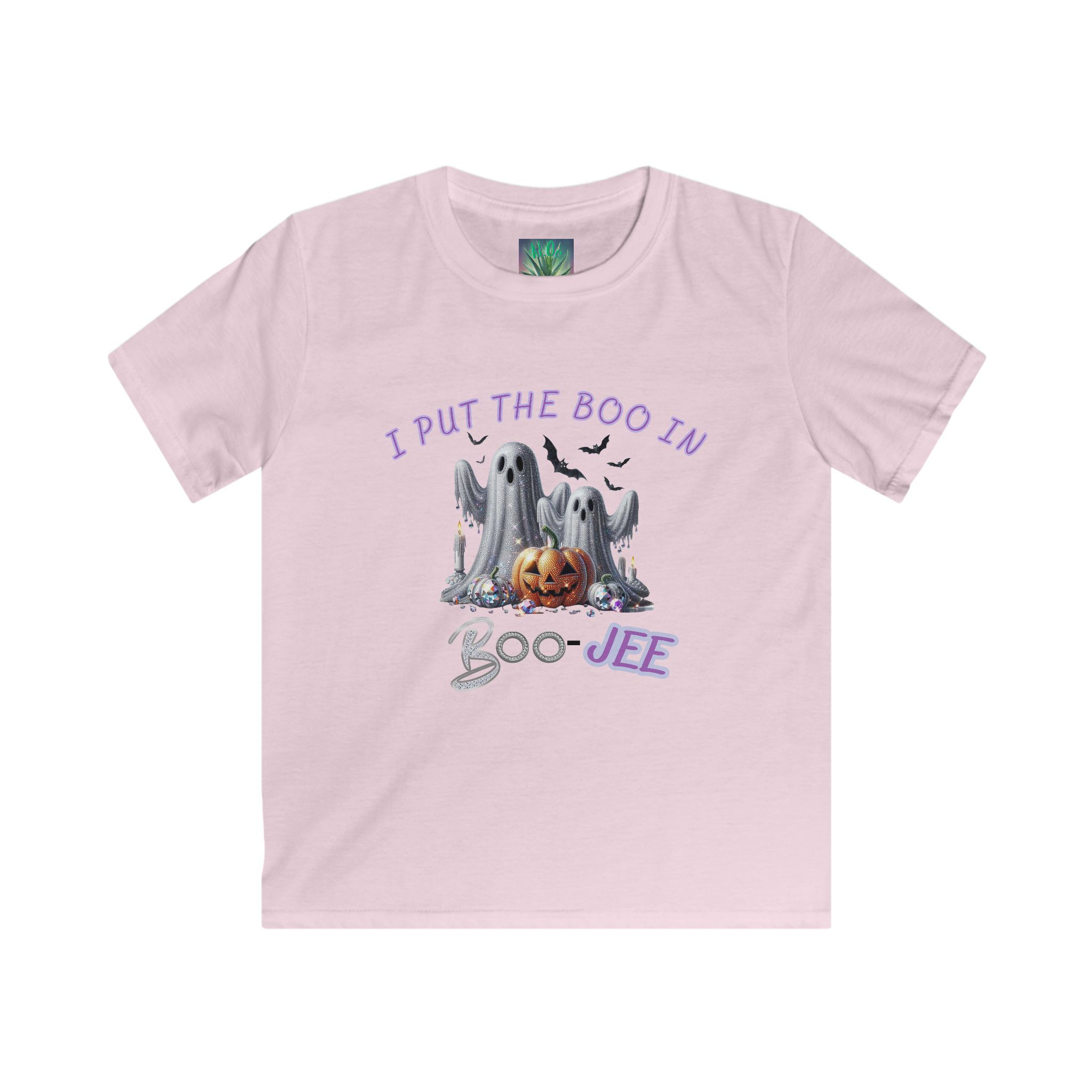 Kids Halloween Ghost Tee, Fun Ghost T-Shirt, Cute Spooky Shirt