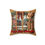 Thumbnail: Small Town Christmas Pillow – Western Holiday Barn, Cowboy Boots & Plaid Bow