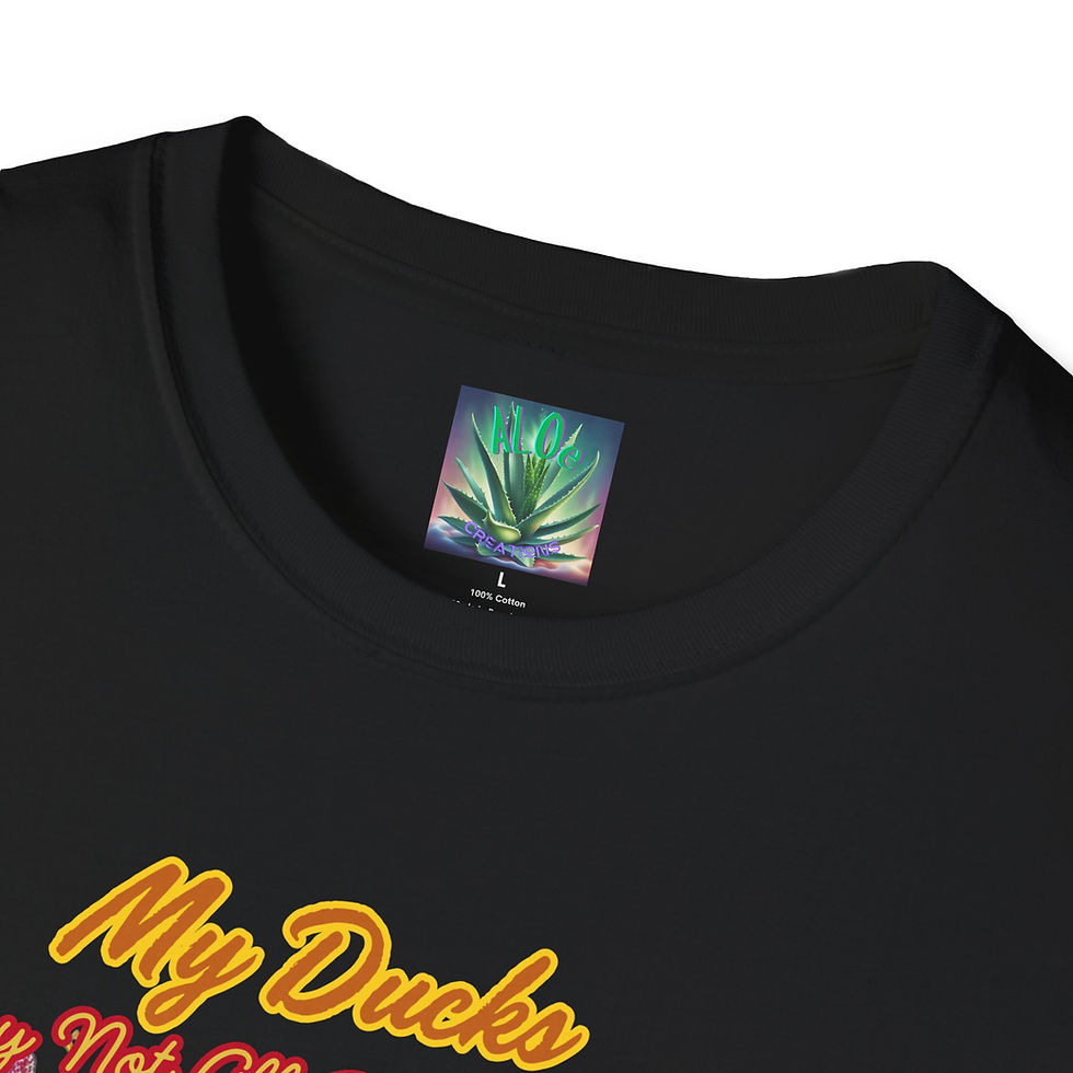 Thumbnail: My Ducks Are Having Fun T-Shirt, Ideal for Summer