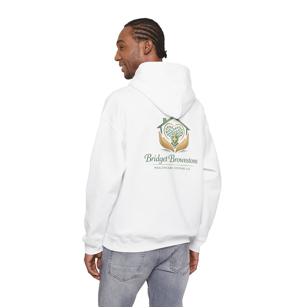 Thumbnail: Bridget Brownstone Healthcare Hoodie — Logo Comfort Pullover