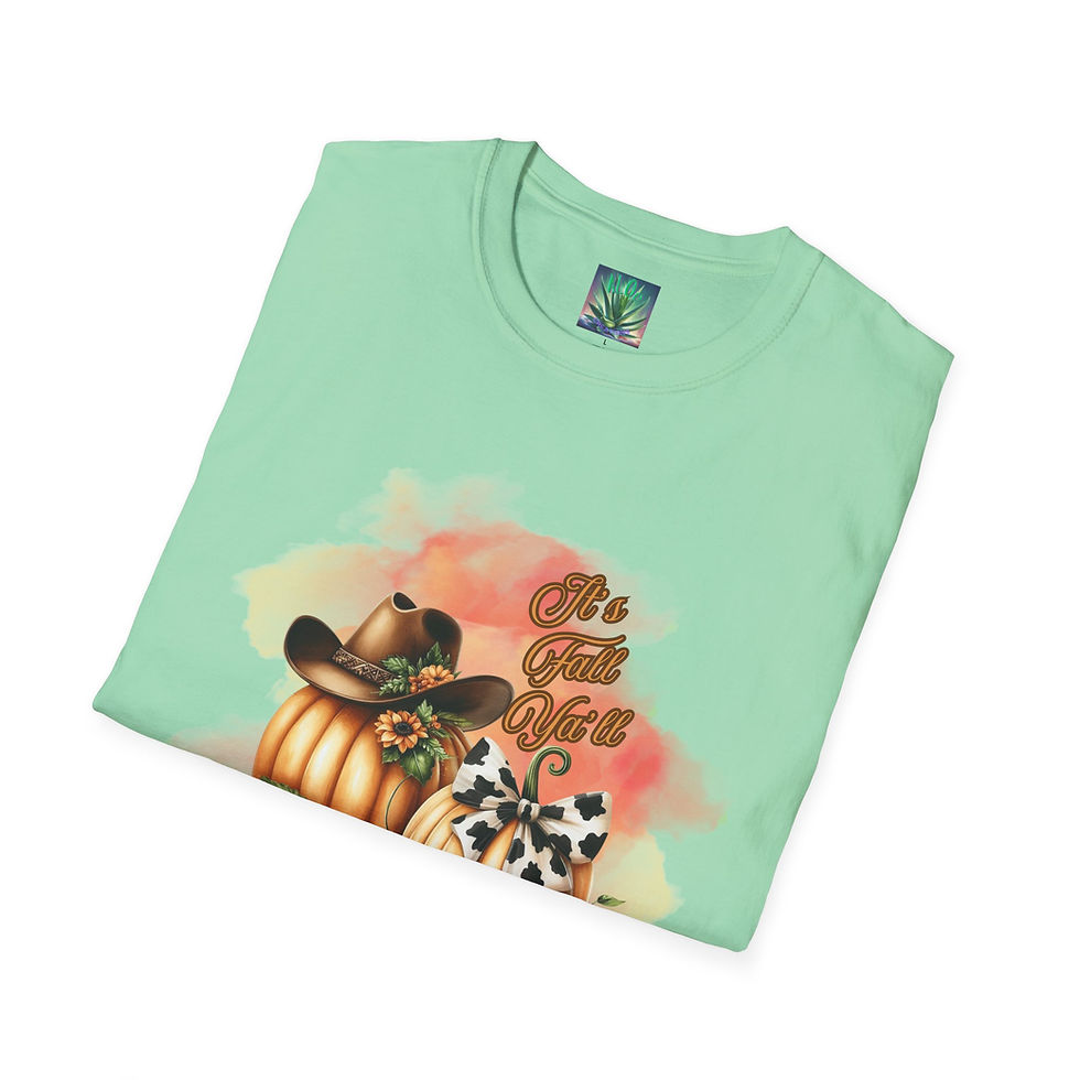 Thumbnail: It's Fall Ya'll T-Shirt, Fall Tee, Pumpkin Shirt, Seasonal Apparel, Graphic Tee