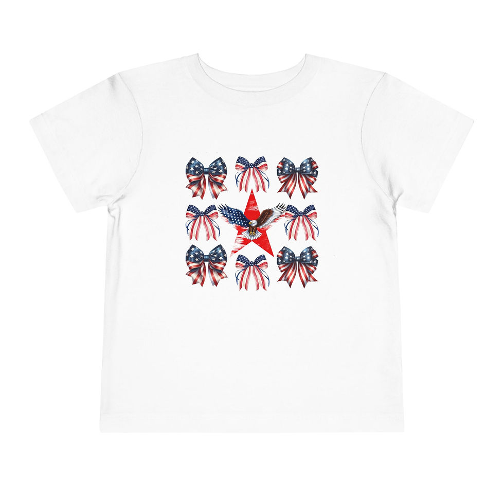 Thumbnail: Patriotic Toddler Tee  Independence Day