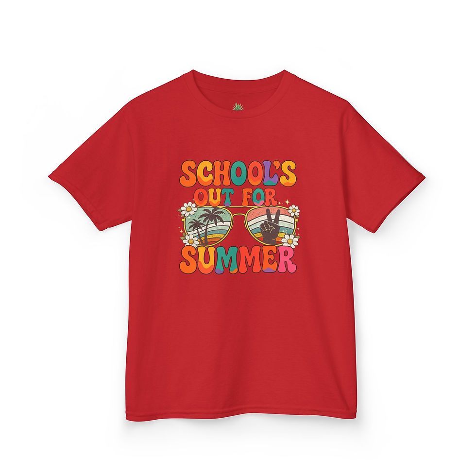 Thumbnail: Retro School’s Out for Summer Kids T-Shirt | Last Day of School Shirt
