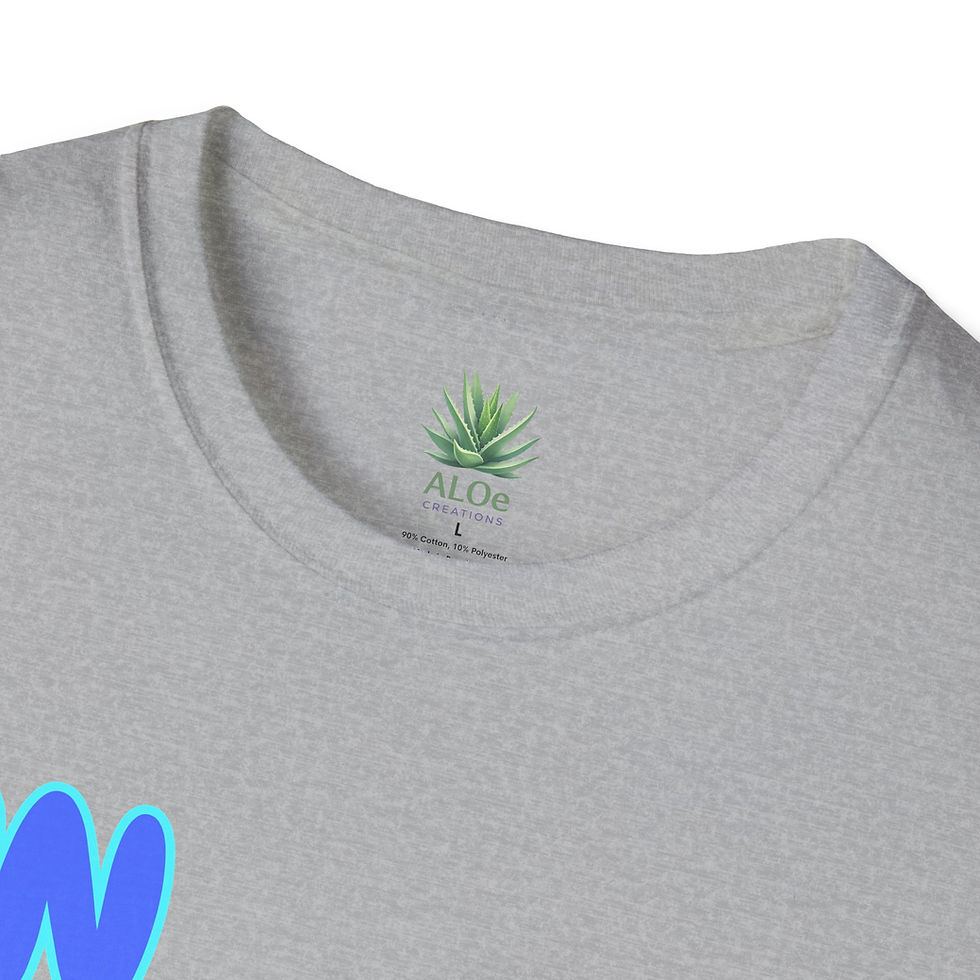 Thumbnail: RN Nurse Graphic Tee – Registered Nurse Shirt with Blue Bow & Stethoscope Design