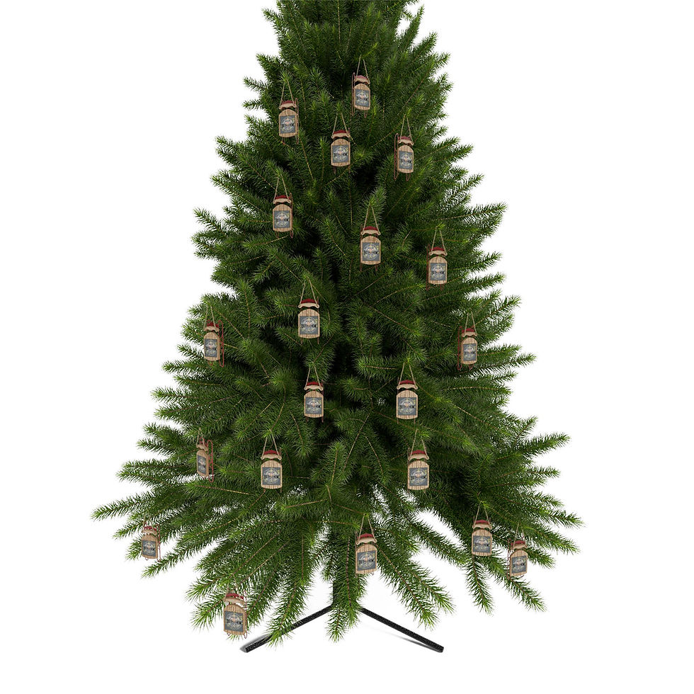 Thumbnail: Sled Ornaments