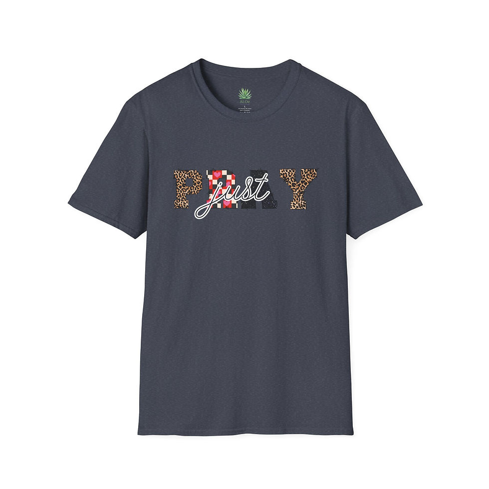 Thumbnail: Pray Graphic T-Shirt for Women – Faith-Based Inspiration Tee – Christian Apparel