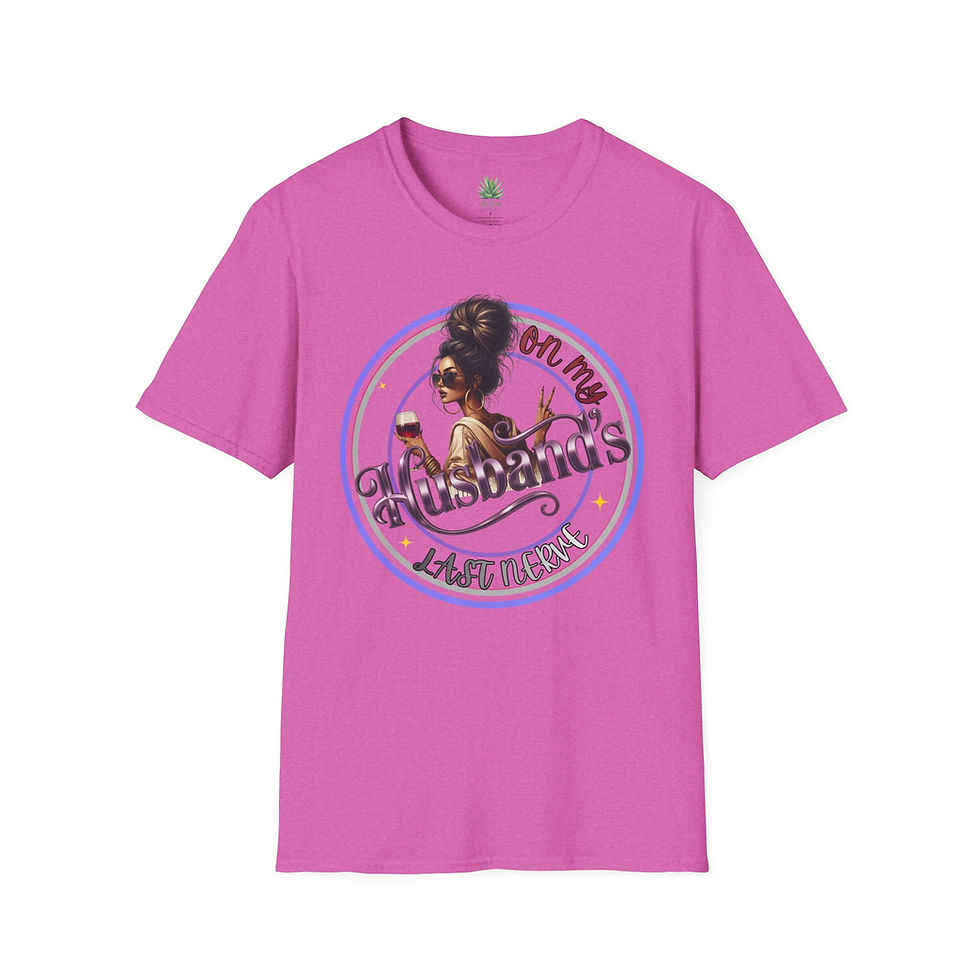 Thumbnail: On My Husband’s Last Nerve Shirt | Funny Wife Shirt | Sassy Marriage Tee |