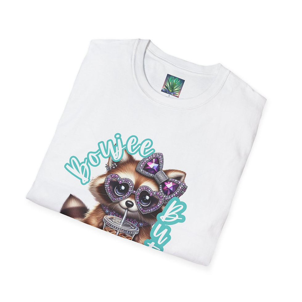 Thumbnail: Cute Raccoon Coffee, Boujee but Caffeinated T-Shirt