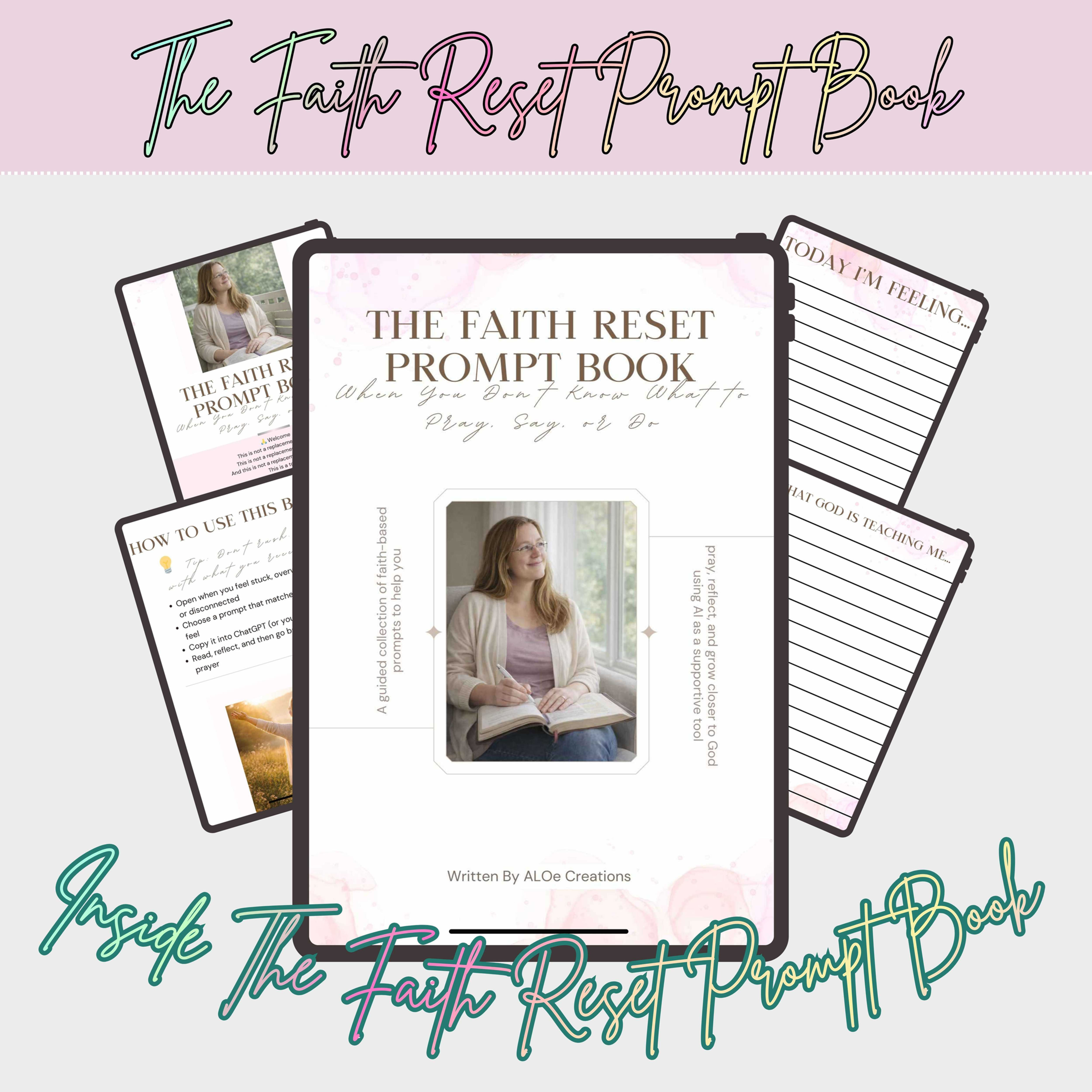 The Faith Reset Prompt Book When You Don’t Know What to Pray, Say, or Do