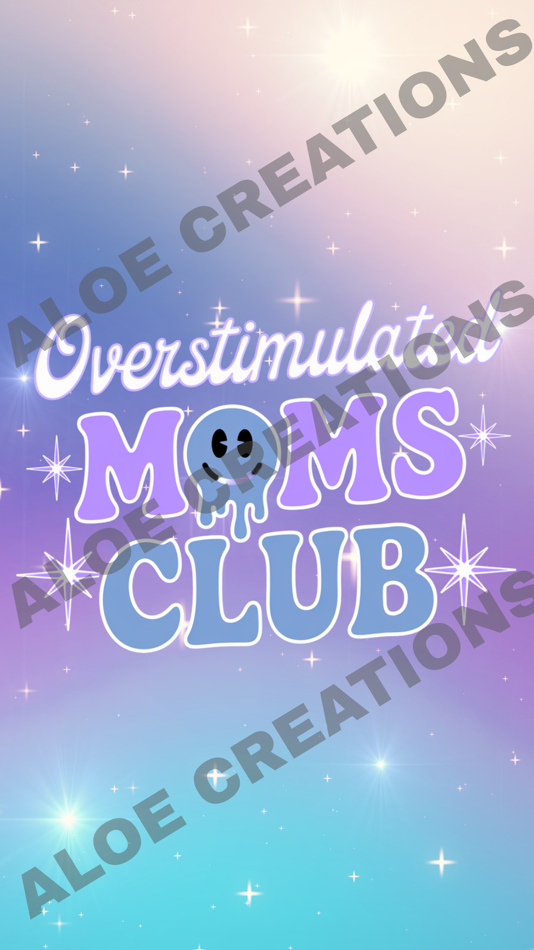 OverStimulated Mom Phone Wallpaper