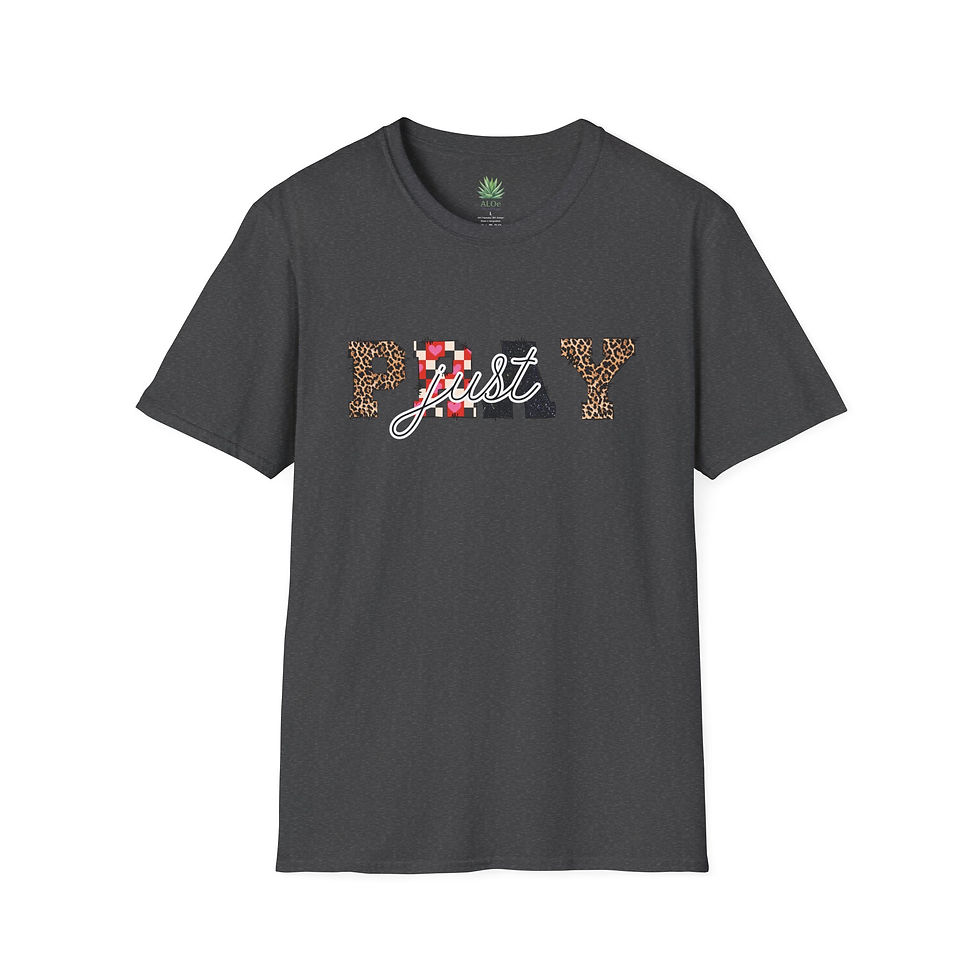 Thumbnail: Pray Graphic T-Shirt for Women – Faith-Based Inspiration Tee – Christian Apparel