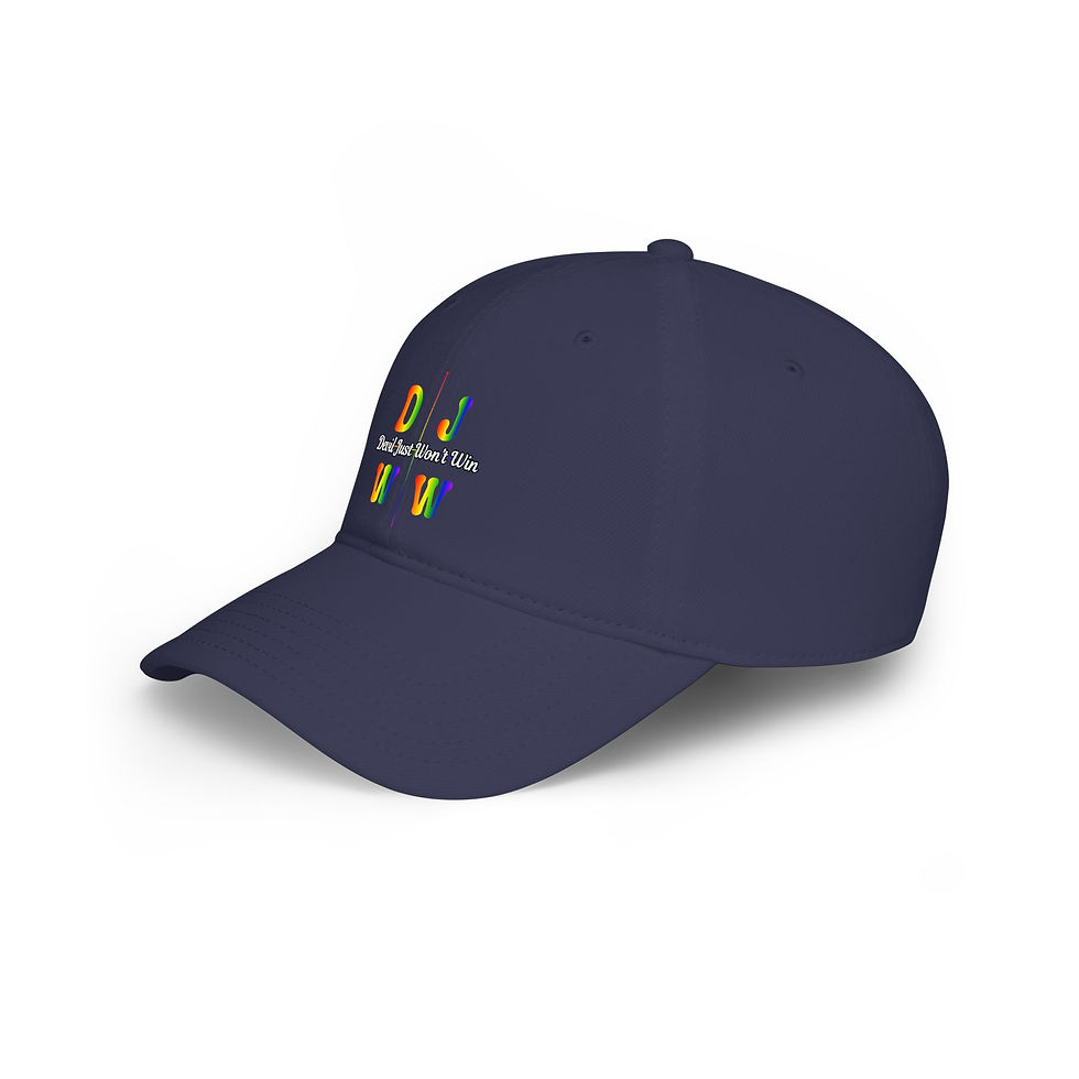 Thumbnail: DJWW Split Snapback Hat – Devil Just Won’t Win | Faith Streetwear Cap