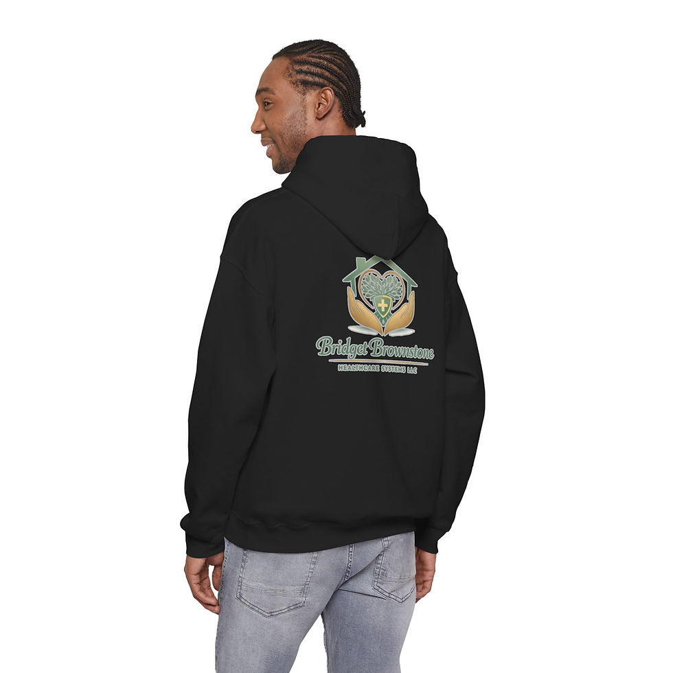 Thumbnail: Bridget Brownstone Healthcare Hoodie — Logo Comfort Pullover