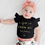 Thumbnail: Newborn Baby Girl Clothes Letter Romper Pants Headband Cute Infant Outfits Cotto
