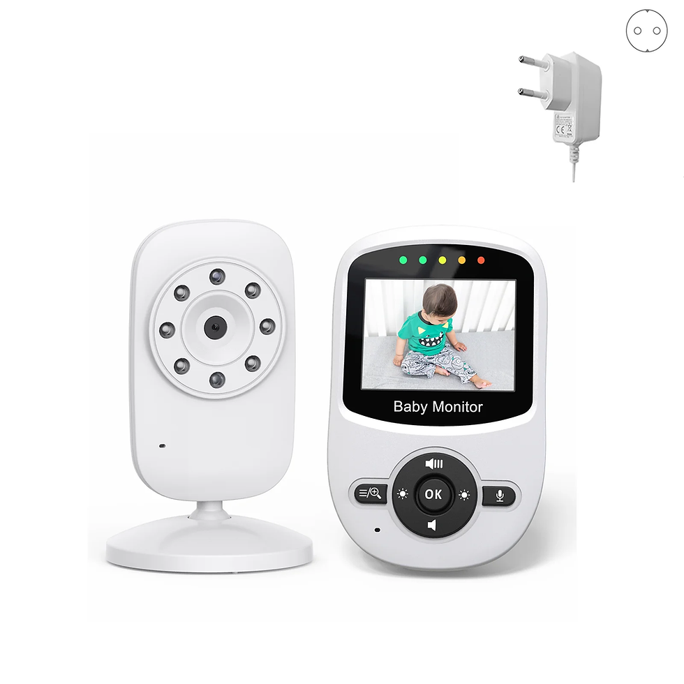 Thumbnail: 2.4 Inch Wireless Video Baby Monitor High Resolution Baby Nanny Security Camera 
