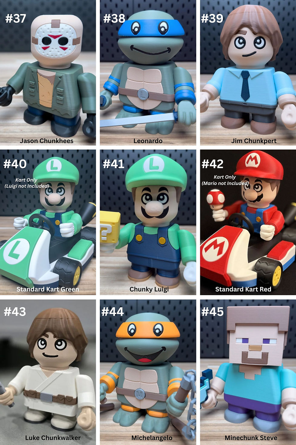 Thumbnail: Chunkers – DIY Pop Culture Character Model Kit or Assembled Figure