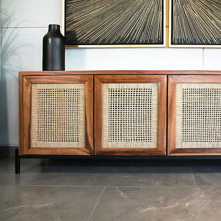 Rattan Sideboard
