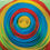Thumbnail: Individual piece of quilled art made with the Kandinsky Circles STEAM Kit, displaying unique color patterns and designs.
