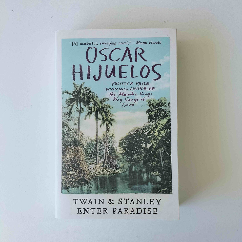 Twain & Stanley Enter Paradise  Oscar Hijuelos  Birch Books